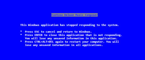Стив Балмер оказался автором текста «синего экрана смерти» Windows