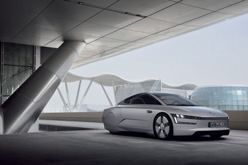 Volkswagen XL1 – «фантастический» немецкий гибрид