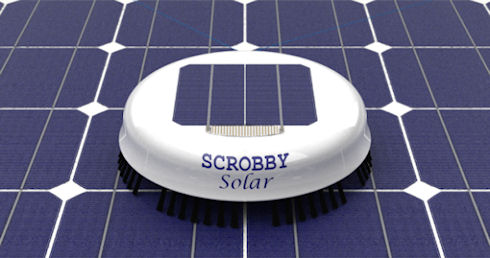 Scrobby – робот для очистки солнечных батарей