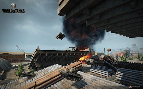 World of Tanks приглашает на танковые гонки