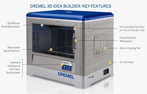 Dremel Idea Builder – доступный 3D-принтер за 999 долларов