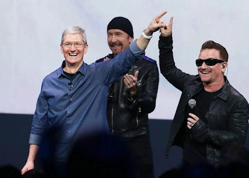 Apple и U2 создают новый формат музыкальных продаж