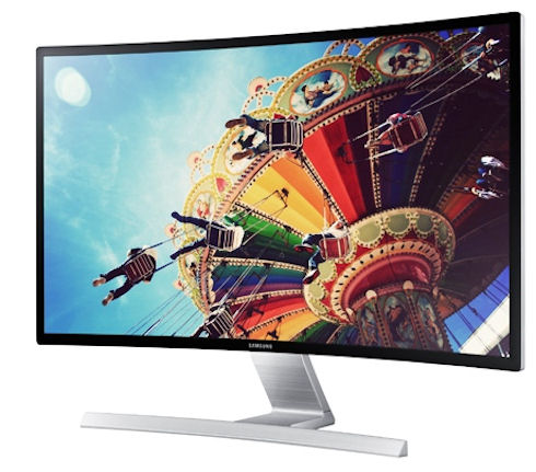 Samsung представила 27-дюймовый изогнутый монитор S27D590C