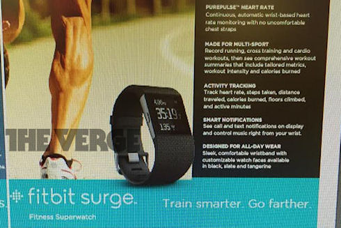 Новинка от Fitbit - «умные суперчасы» Surge