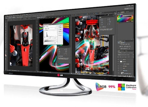Мониторы LG с функцией разбиения дисплея