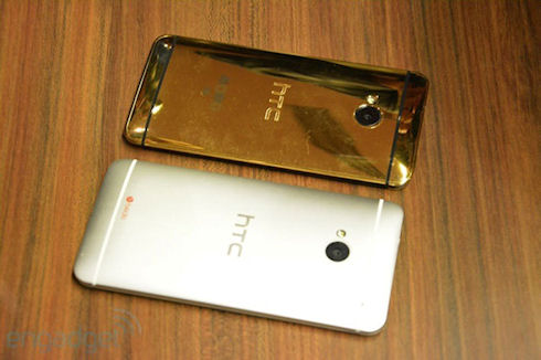HTC One в «золотом»: царапины и потертости в комплекте?