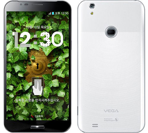 Pantech Vega Secret Note со сканером отпечатков пальцев