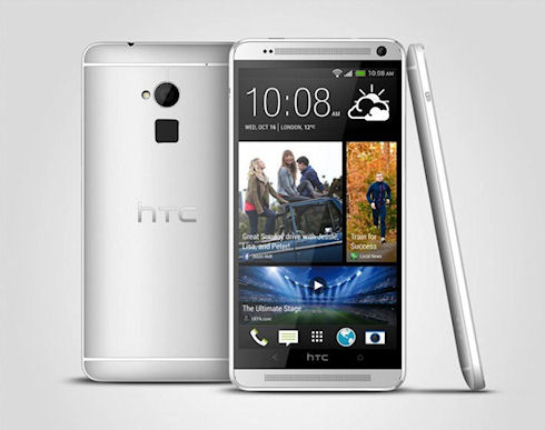 HTC One Max со сканером отпечатков пальцев