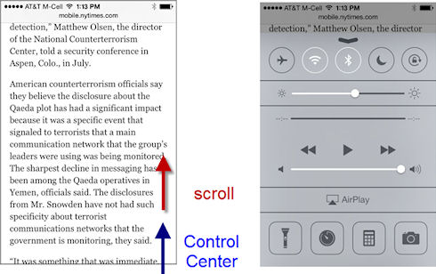 Apple советуют доработать iOS 7