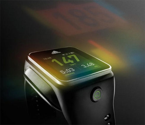Adidas представит «умные» часы miCoach Smart Run