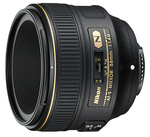 NIKKOR 58mm f/1,4G – высококачественный портретный объектив