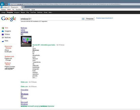 Проблема с Internet Explorer 11 в Windows 8.1