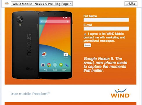 Google Nexus 5 – 349 долларов за 16-гигабайтную версию