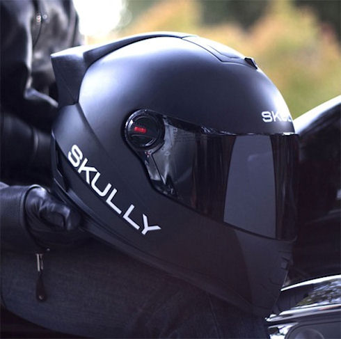 Skully P1 – мотоциклетный шлем с дополненной реальностью