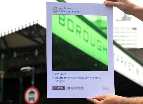 Instagram перенесли в реальность