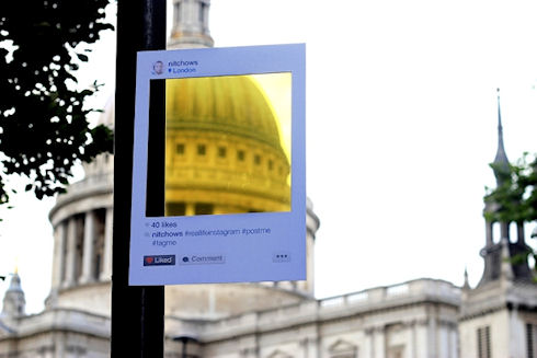 Instagram перенесли в реальность