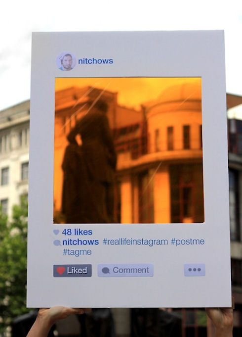 Instagram перенесли в реальность