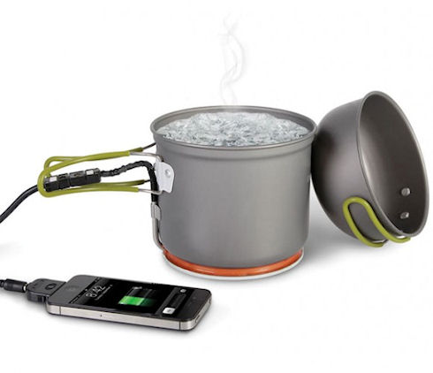 Hammacher Schlemmer – котелок для зарядки смартфонов