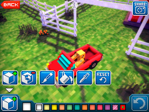 Blocky Roads – пиксельные гонки с элементами конструктора