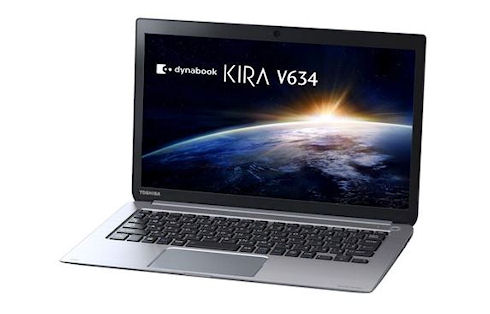Toshiba Dynabook Kira - мощные ультрабуки на Intel Haswell