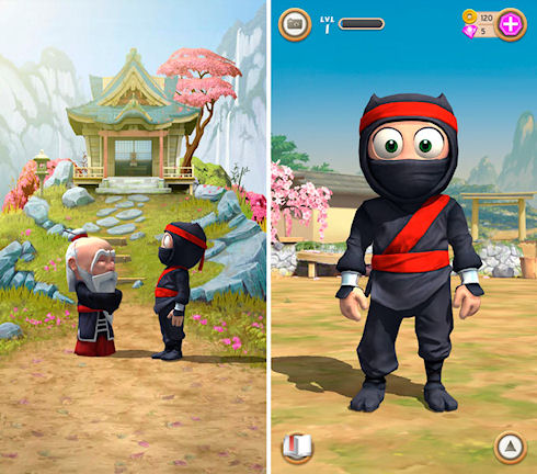 Clumsy Ninja – забавный ниндзя желает отомстить…