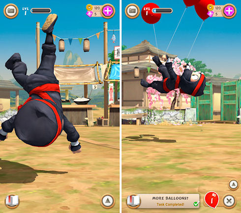 Clumsy Ninja – забавный ниндзя желает отомстить…