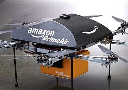 Amazon собирается доставлять товары с помощью дронов