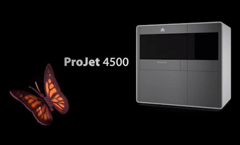 3D Systems анонсировала полноценный 3D-принтер ProJet 4500
