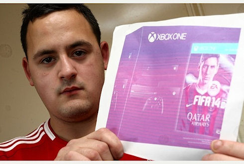 Фотографию Xbox One продали на eBay за 450 фунтов