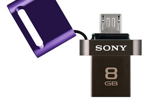 Флешка Sony для компьютеров и мобильных гаджетов