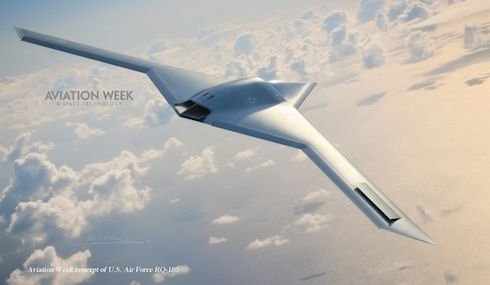 Беспилотник RQ-180 сможет летать 24 часа на высоте 18 километров