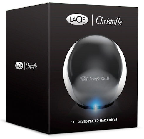 LaCie Sphere – «космический» корпус для внешнего жесткого диска