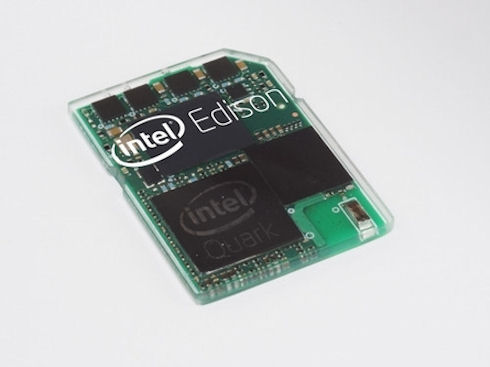 Intel показала сверхкомпактный компьютер Edison в корпусе флеш-карты