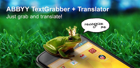 ABBYY TextGrabber + Translator – распознавание и перевод текста для Android-устройств