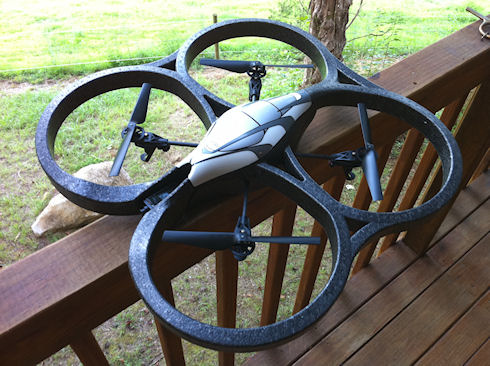 Квадрокоптер AR Drone – король воздуха!