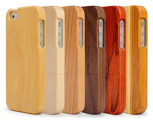 Оригинальные бамбуковые чехлы для iPhone 4/4S