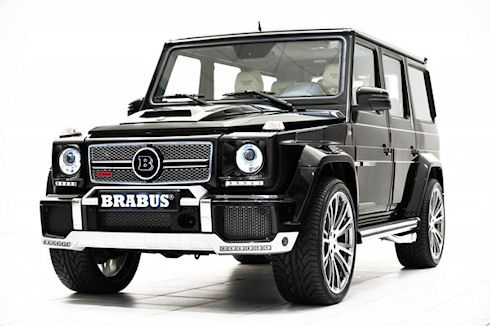 Ателье Brabus создала самый мощный G-Класс от Mercedes