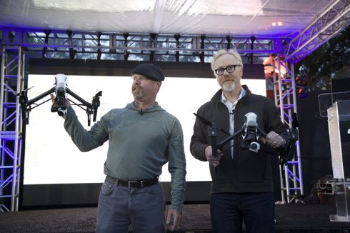 Презентация дрон-трансформера с 4K-камерой от DJI
