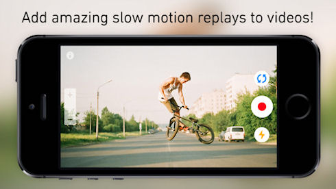 Программа ReplayCam снимет ролик в режиме Slow Motion