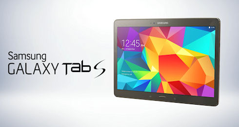 Galaxy Tab S – тонкий планшет с большими возможностями