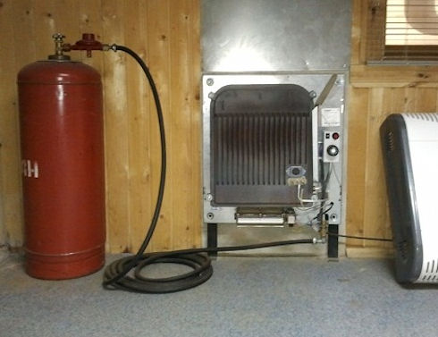 Как установить газовое отопление на даче