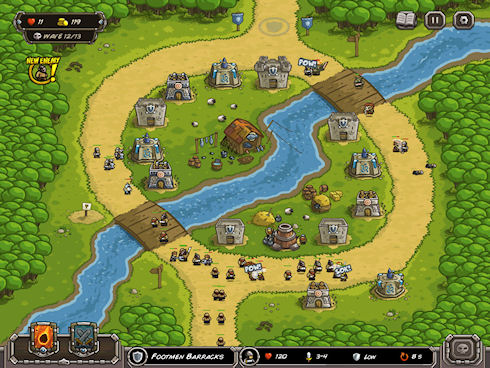 Kingdom Rush – игра в стиле tower defense теперь на Android-устройствах!