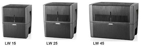 Мойки воздуха VENTA. Новая линейка моделей LW15, LW25, LW45