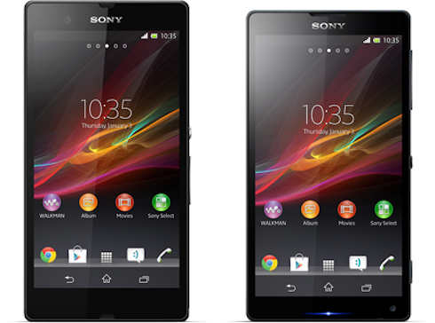 Новые смартфоны от Sony