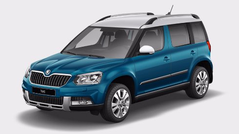 Обновлённый Skoda Yeti будут выпускать в двух вариантах - для города и для бездорожья
