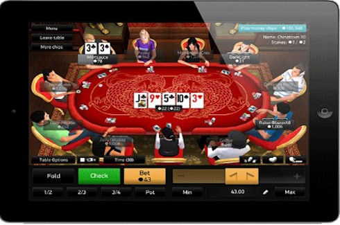PKR представил покерное приложение для iPad