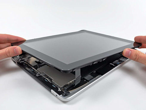 Ремонт стекла и экрана планшета от Apple. Пошаговая инструкция