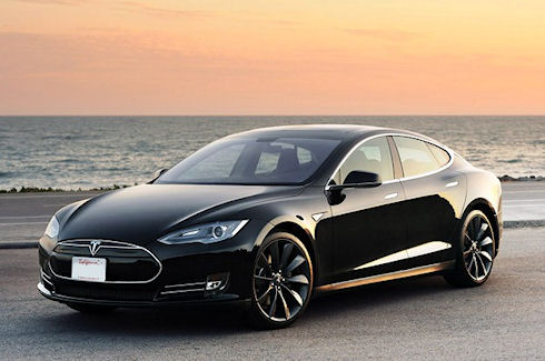 Электромобиль Tesla Model S пришел на европейский авто-рынок